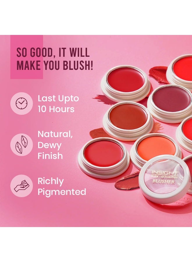 Insight Cosmetics Crème Blusher, Face Makeup, Watermelon Popsicle, 3.5 gm (Pack of 4) - Image 3